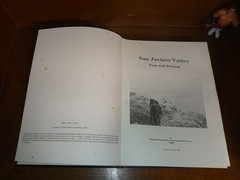 SAN JACINTO VALLEY Past and Present CALIFORNIA Volume I 1989 Hard Cover