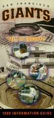 1999 San Francisco Giants Information Guide – 368 Pages