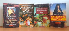 BUCHPAKET+7 BÜCHER+FANTASY+GABRIELE HOFFMANN+JOHN MADDOX ROBERTS+TB+BUNDLE