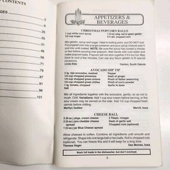 Vintage 90s Holiday Recipes Midwest Power Systems Collectable Regional Cookbooks