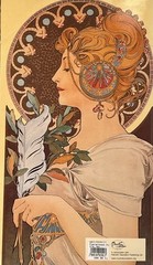 Alphonse Mucha Posters – 9.5″ x 16″ Art Book / Sarah Mucha pb 2005