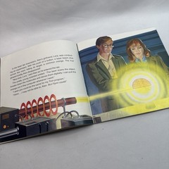 Vintage 1982 Disney TRON Read-Along Book and Record 33 1/3 RPM Vinyl 384