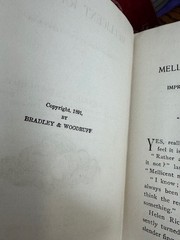 Book- Hardback Antique 1891 „Mellicent Raymond, The Impress of a Gentlewoman”