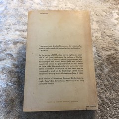 Memories Dreams Reflections C.G. Jung 1965 Vintage Psychology Autobiography Book
