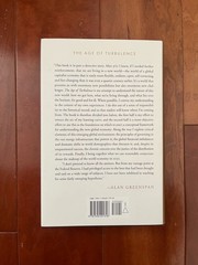 The Age of Turbulence : Adventures in a New World by Alan Greenspan (hardcover)