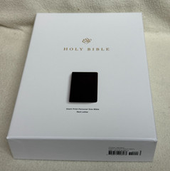 ESV Giant Print Personal Size Bible, Red Letter, TruTone, Mahogany