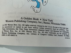 Vintage Golden Books 1990s Lot Of 7 Walt Disney/Tiny Toons Children’s Books
