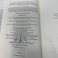 Signed Smarter Faster Better : The Secrets of Being Productive in .. C. Duhigg