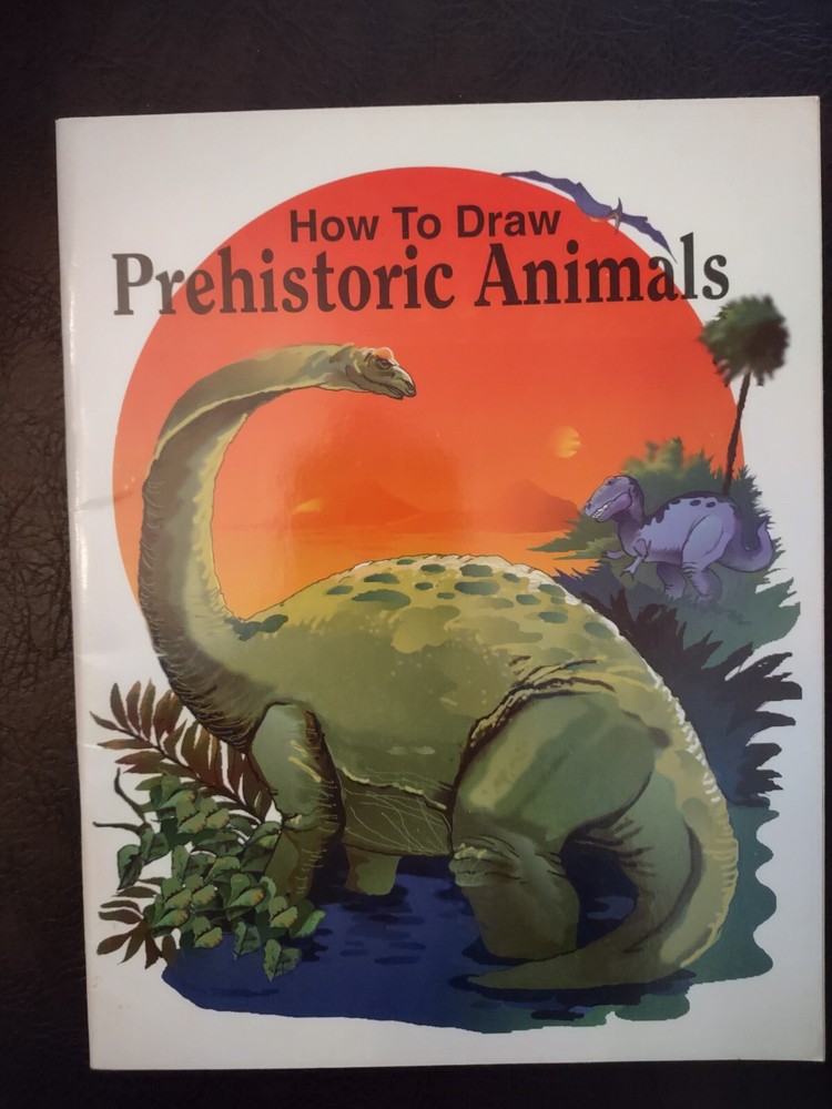 Dinosaurs How to Draw For Kids Prehistoric Animals by Linda Murray NEW Art 1994