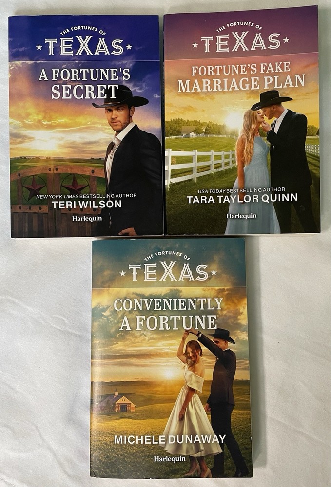 Harlequin The Fortunes Of Texas FOT Series Lot 3 Paperback Books 2025