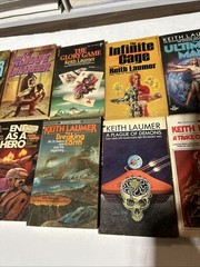 Keith Laumer Vintage Sci Fi PB Book Lot of 11 Vintage 1960s-1980s Very Good Cond