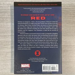 SIGNED Black Widow: Red Vengeance by Margaret Stohl 1st Ed 2017 Softcover