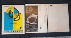 Old Theatre Crafts TC 1970 Vintage Display Magazine Book Lot of 3. A9.1