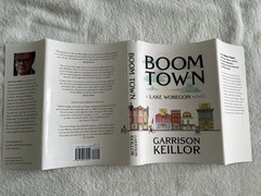 Signed 1st/1st Boom Town by Garrison Keillor (2022 hardcover )