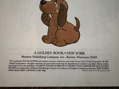 1987 A Golden Book Pound Puppies Public Nuisance Paperback Book