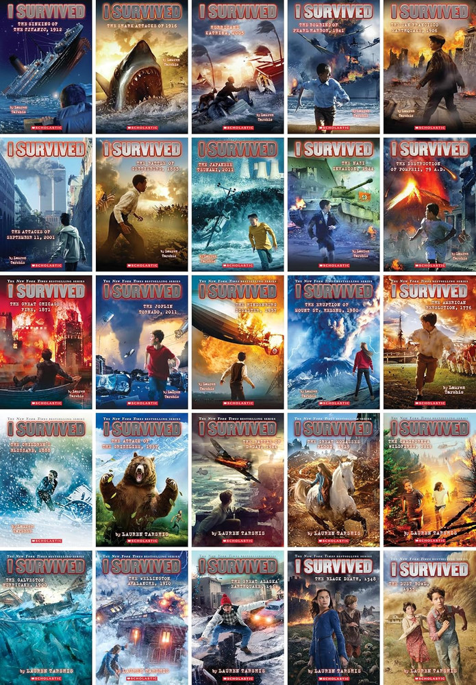 I Survived Series Complete Set (25 Books)