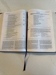 NIV Life Application Study Bible Burgundy Bonded Leather