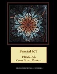 Fractal 677: Fractal Cross Stitch Pattern by Cross Stitch Collectibles (English)