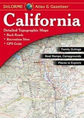 California Atlas and Gazetteer by DeLorme (2008, Map, Other)