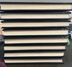 Lot of 8 The Agatha Christie Mystery Collection Bantam Hardcover Leatherette