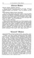 1916 A California Cook Book 47 Pages