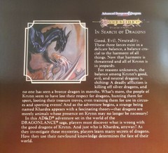 DLE1 In Search of Dragons – Dragonlance – Dungeons & Dragons – D&D – AD&D