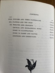 Flower Lore SC Hilderic Friend 1981 Pages 704 Nature Gardening
