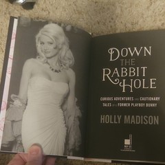 Holly Madison Down the Rabbit Hole Hardcover Dey St. Playboy Bunny Biography