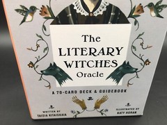 The Literary Witches Oracle 70 card deck 36 pg guidebook org clamshell box