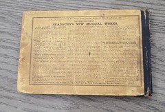 1853 Music Reader Book – The Singing Bird by William B. Bradbury 176 pages