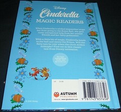 DISNEY CINDERELLA BOOK (3D COVER) HARDCOVER 2020 16CM X 22CM (BRAND NEW)