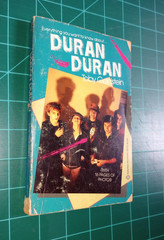 Duran Duran Paperback by Toby Goldstein 1984 former library copy British Pop