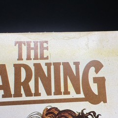 The Warning George Hirthler 1982 1st Printing Western Fiction InterVarsity PB
