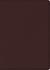 ESV Study Bible, Large Print (Bonded Leather, Burgundy): New