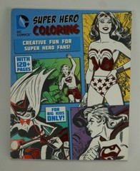 Adult DC Comics Super Hero Coloring Book For Big Kids