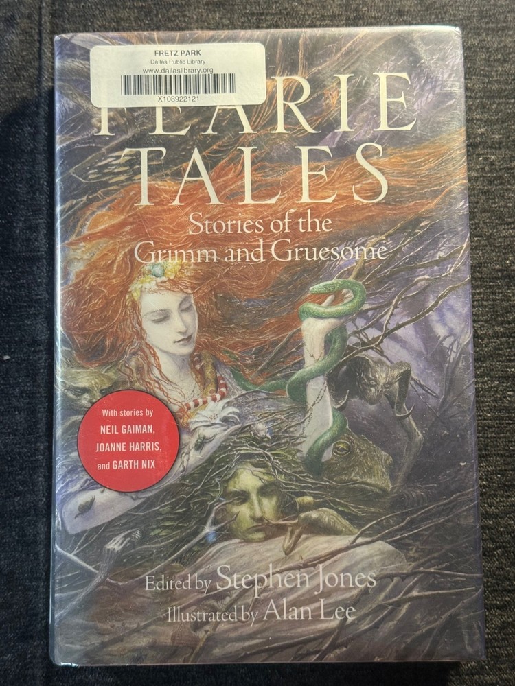 Stephen Jones Ed. / FEARIE TALES / Hardcover / Alan Lee Art
