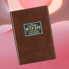 One Minute with God for Men 365 Devotions, Brown Faux Leather Flexcove Books