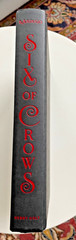 Six of Crows by Leigh Bardugo, 1st ed, 1st printing, w/blk edges, HC, Like New