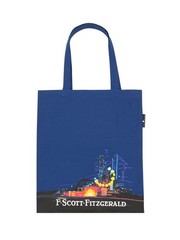 The Great Gatsby Tote Bag 15″ W x 17″ H, 100% Cotton Canvas, 11″ Strap