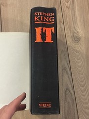 Vintage 1986 Stephen King It Viking Press Hardcover 1st Print Derry Pennywise