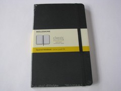 Moleskine Classic Black Hardcover Squared Notebook 240 Pages 5” x 8-1/4” SEALED
