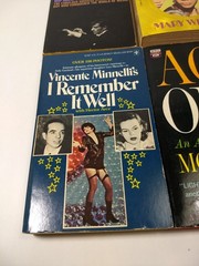 Performing Arts Book Lot Actor Actress Singer Biography Paperbacks Lot 4 Vintage
