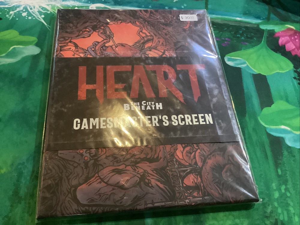 Elaine Lithgow Heart: The City Beneath, GM Screen (Mixed Media Product)