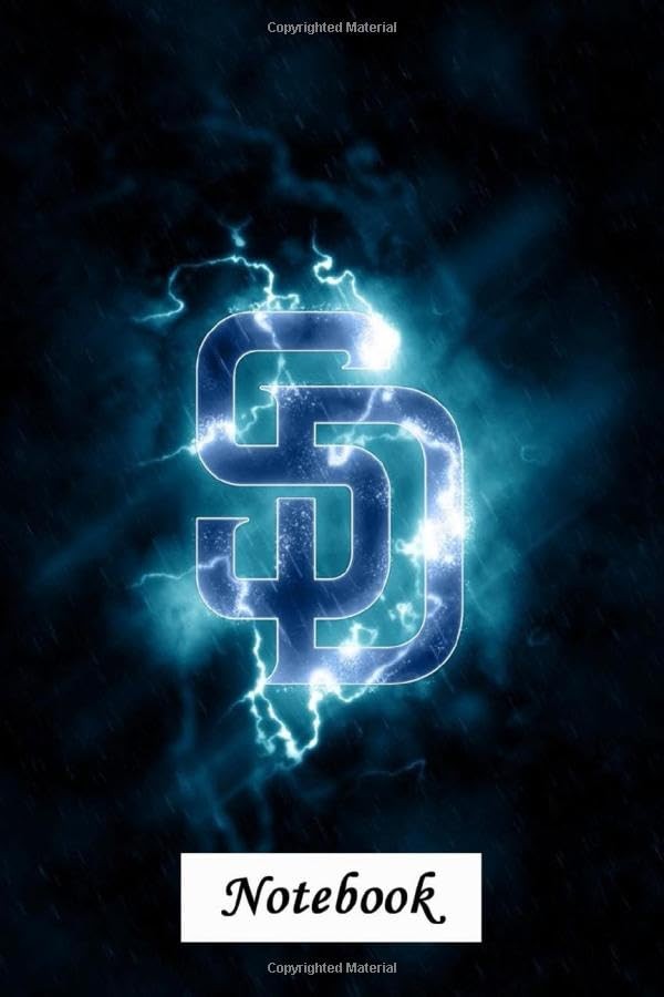 Notebook : San Diego Padres Lined Notebook Journal 102 Pages – Independence …