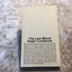 The Low Blood Sugar Cookbook Francyne Davis 1974 Bantam Books Cooking