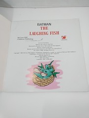 Batman Animated Series Storybook – The Laughing Fish – Kids WB DC Comics Vintage
