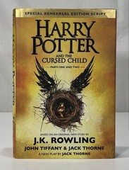 First Edition HARRY POTTER AND THE CURSED CHILD Hardcover 1st Printing SCRIPT