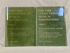 THE CIBA COLLECTION OF MEDICAL ILLUSTRATIONS 12 Book 8 Volume Set Frank H Netter