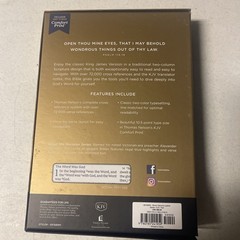 KJV Large Print Verse-By Verse Ref. Bible, Maclaren Series, Brwn Genuine Leather