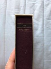 Edgar Allan Poe: Poetry and Tales (Library of America) HC Slipcase